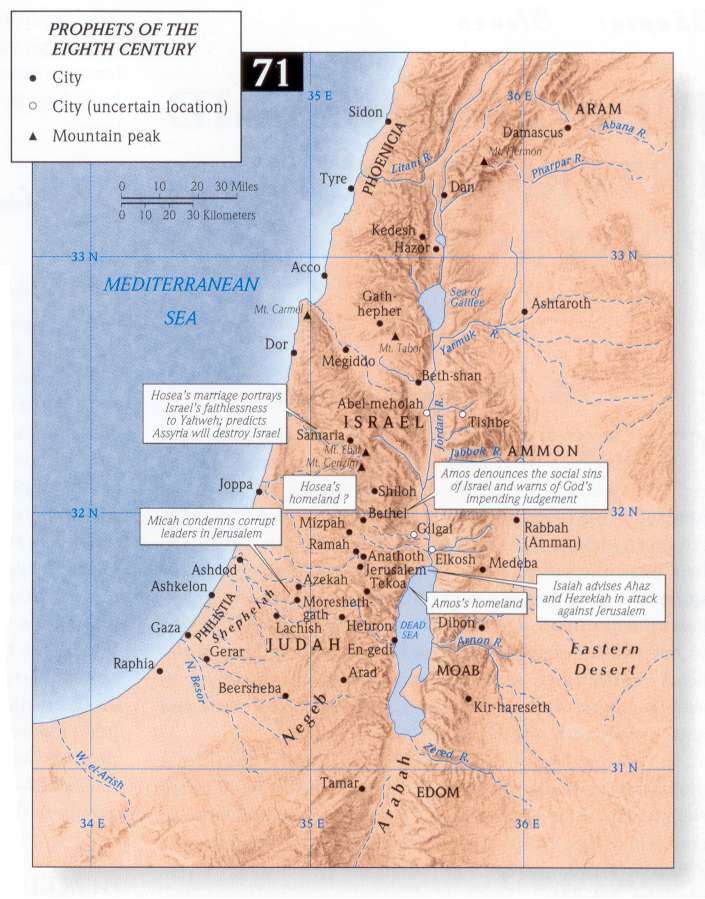 Timeline 810-690 BC (The Divided Kingdom Part 2)