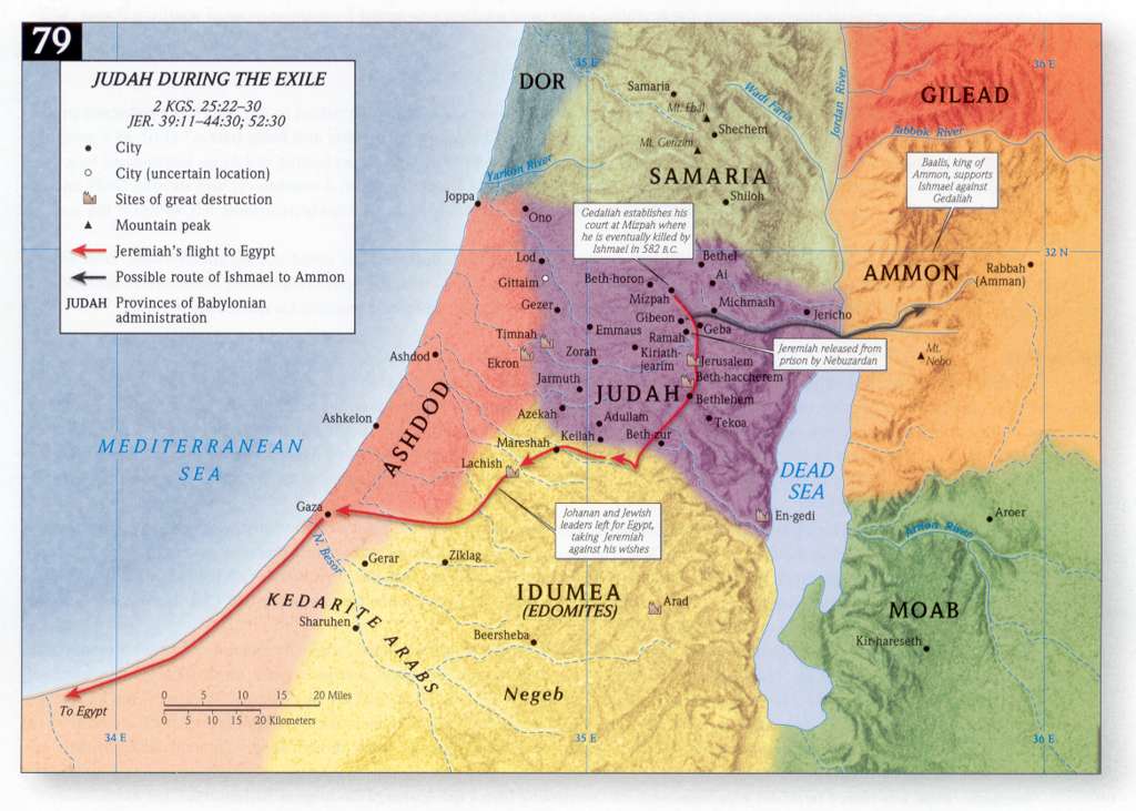 Timeline 470-350 BC (The Return From Exile)