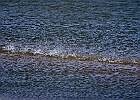 The wind was about 3 MPH so it was plowing the waves of Lake Erie back upon itself